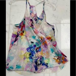 Amanda Uprichard Multicolor Floral Blouse